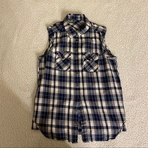 Flannel blouse